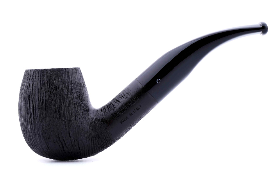 Курительная трубка Barontini Raffaello Pettinata Black 114