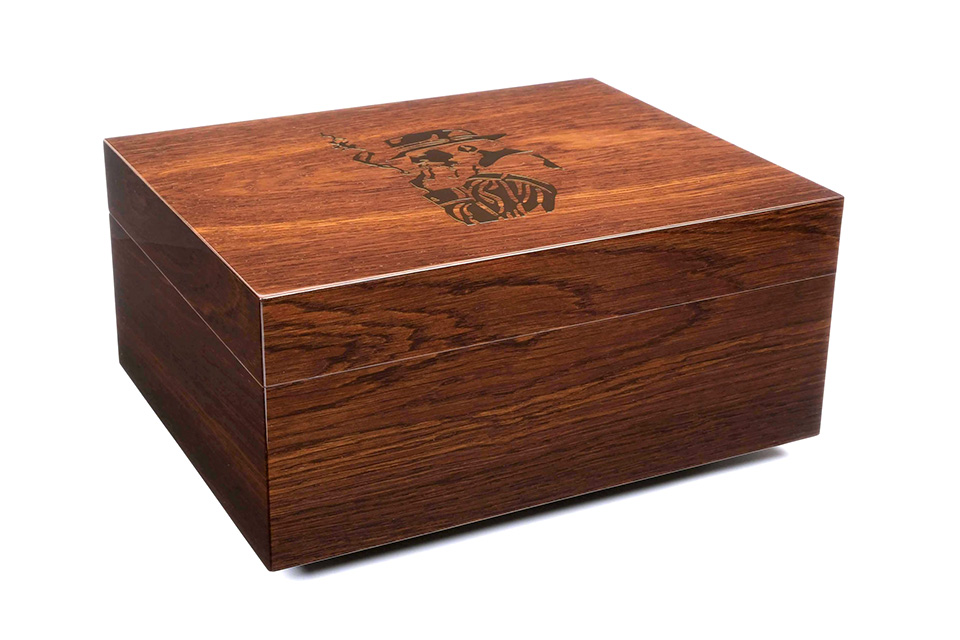 Хьюмидор Gentili на 50 сигар SV50-Oak-Smoker-Gold