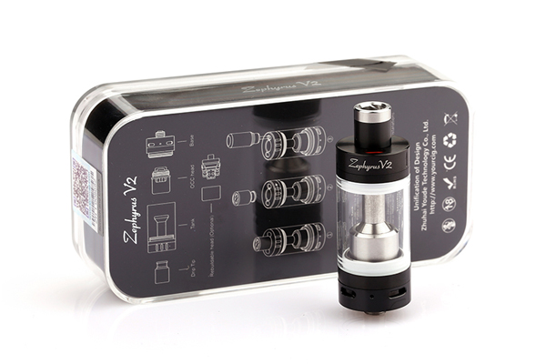 Атомайзер UD Zephypus v2 RTA Kit 6.0 ml черный